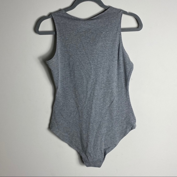 H&M gray bodysuit - Picture 3 of 4